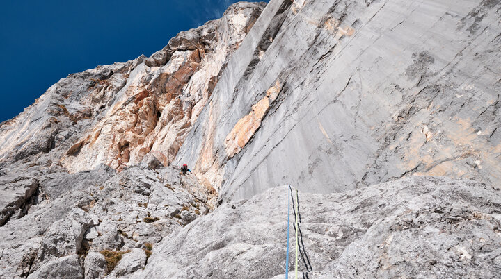 Klettern Schüsselkar 2023 | © Benedikt Rauh