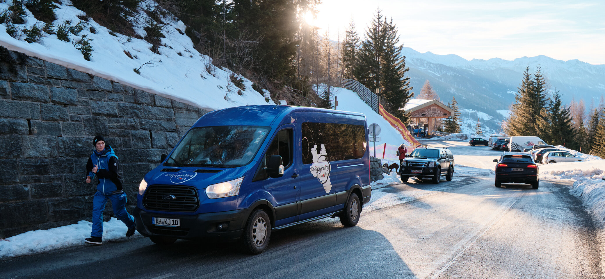 JDAV Schwabach Skifahren Flattach 2023 | © Benedikt Rauh